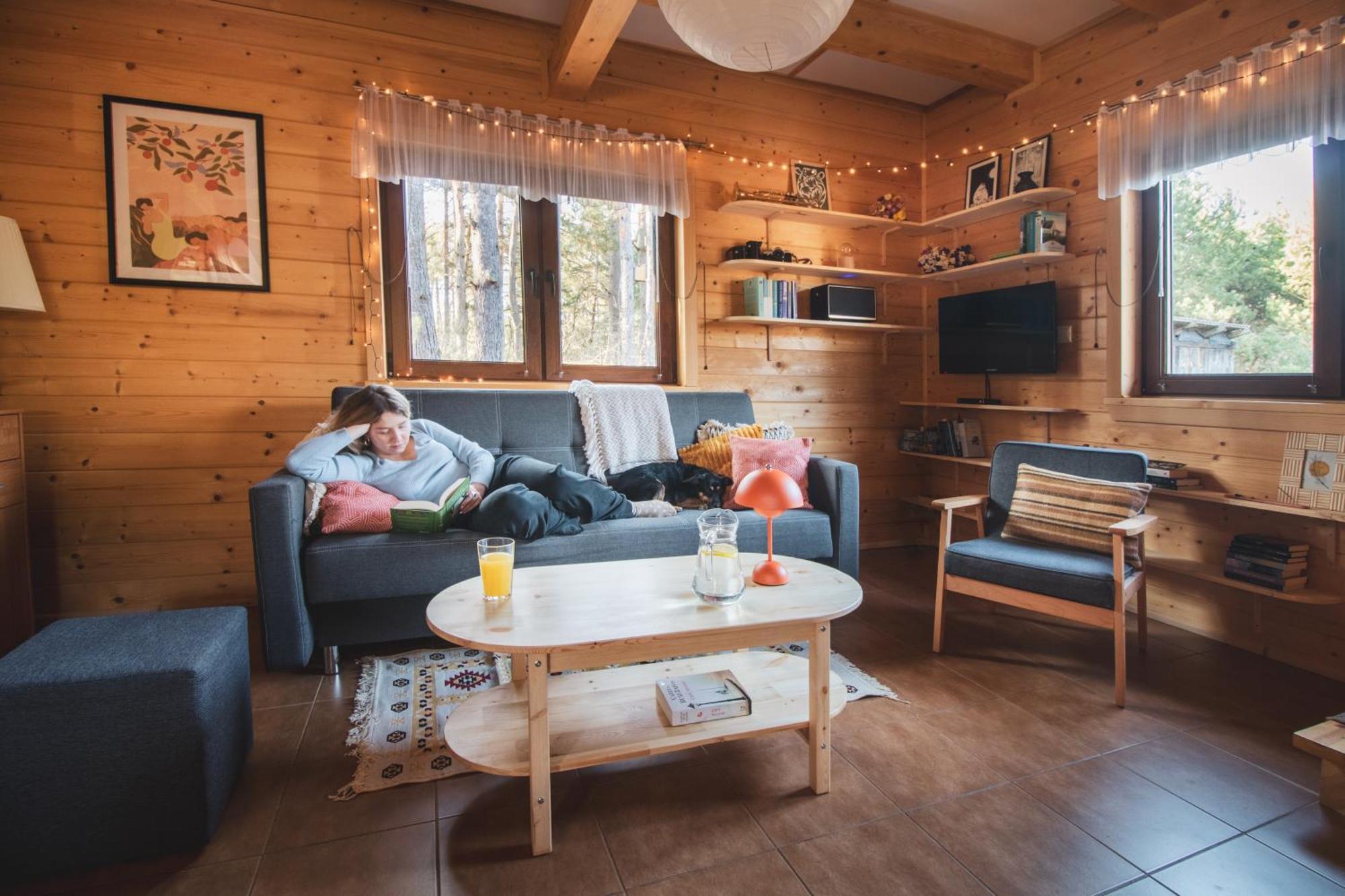 Villa Leśna 21 Dom Północ przy ZALEW SIEMIANÓWKA Luka Exterior foto